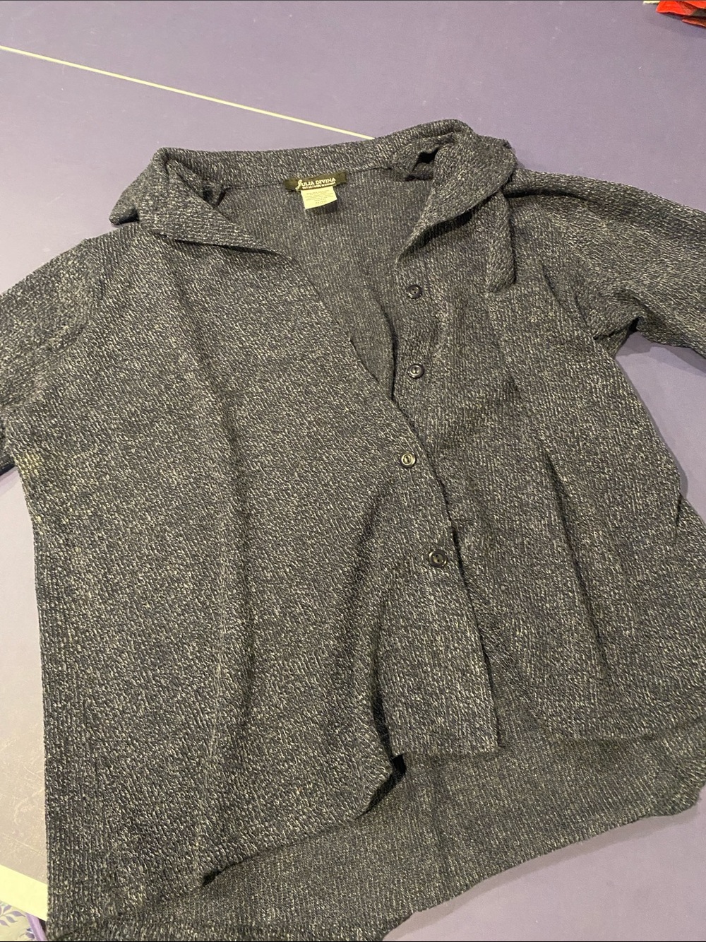 Women’s Cardigan Button-up - Navy Blue